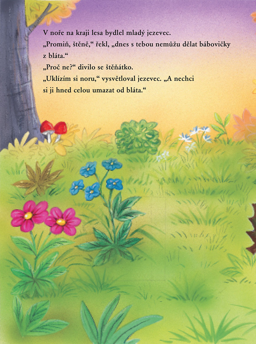 Veselé obrázky - O štěňátku ze statku