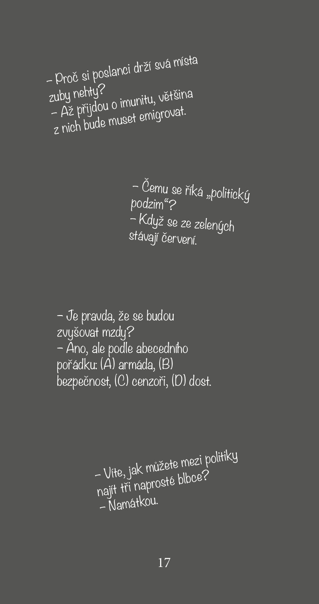Anekdoty 1: Politici