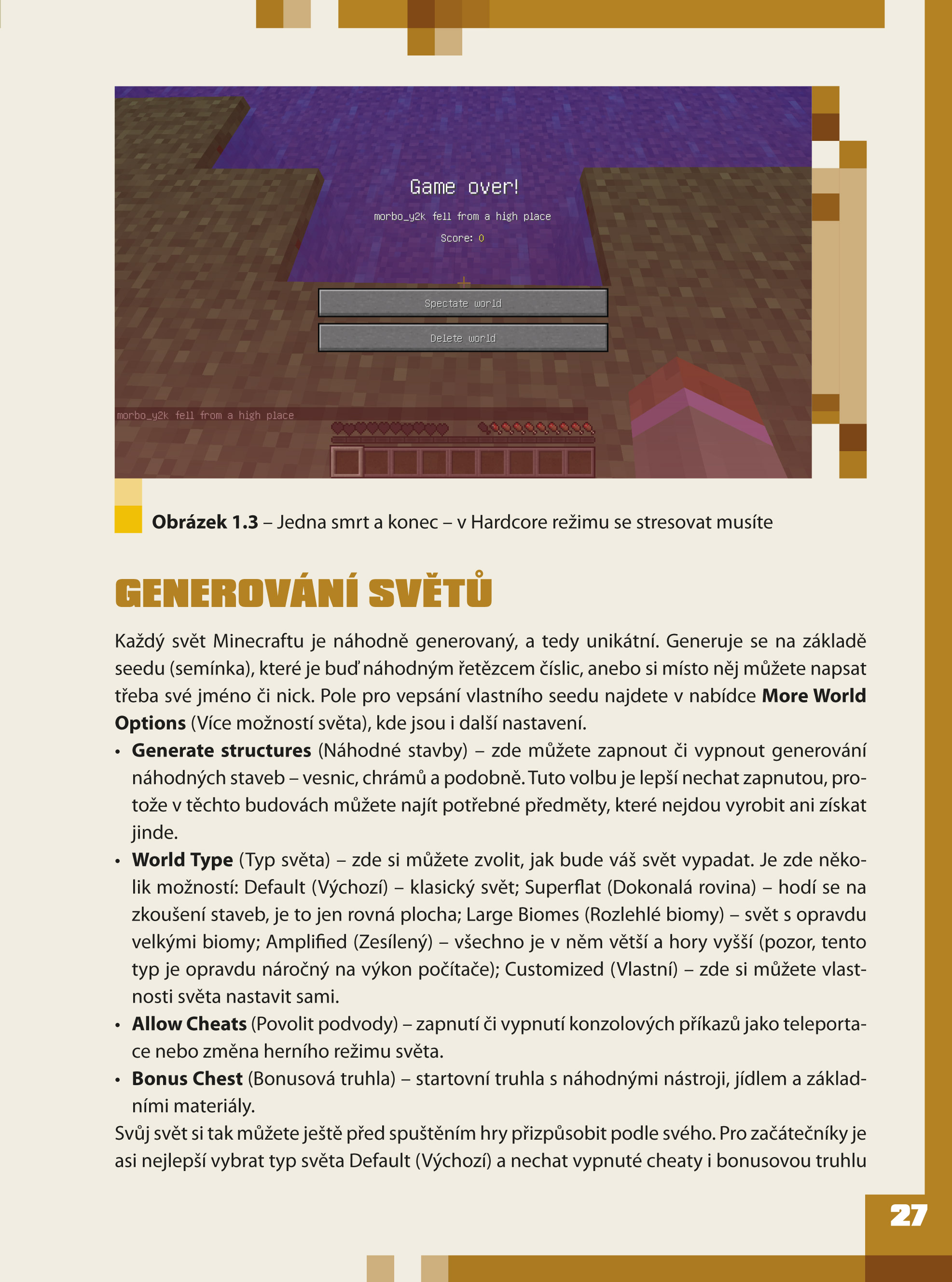 Ovládni svět Minecraftu
