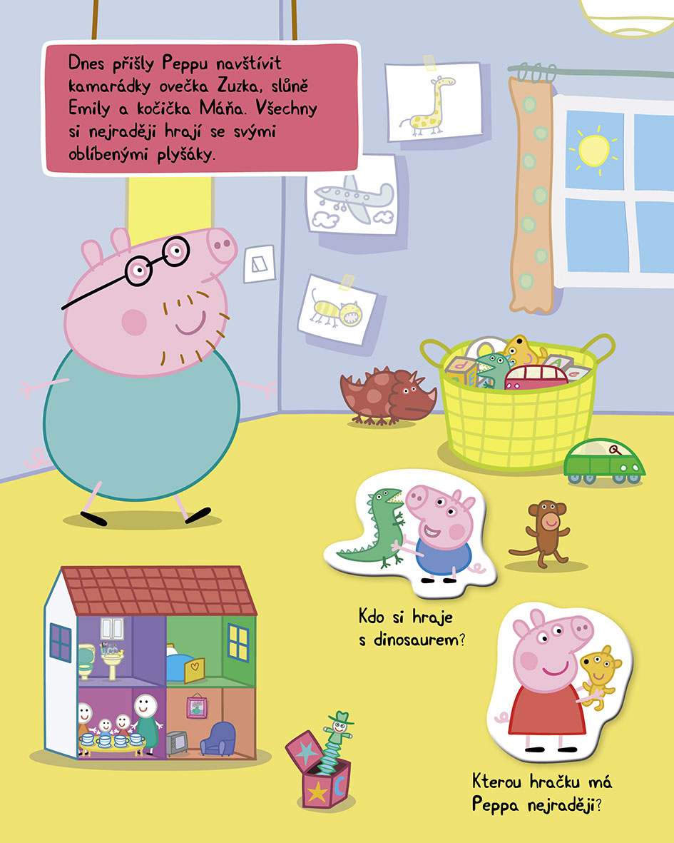 Peppa Pig - Hrátky s magnetkami