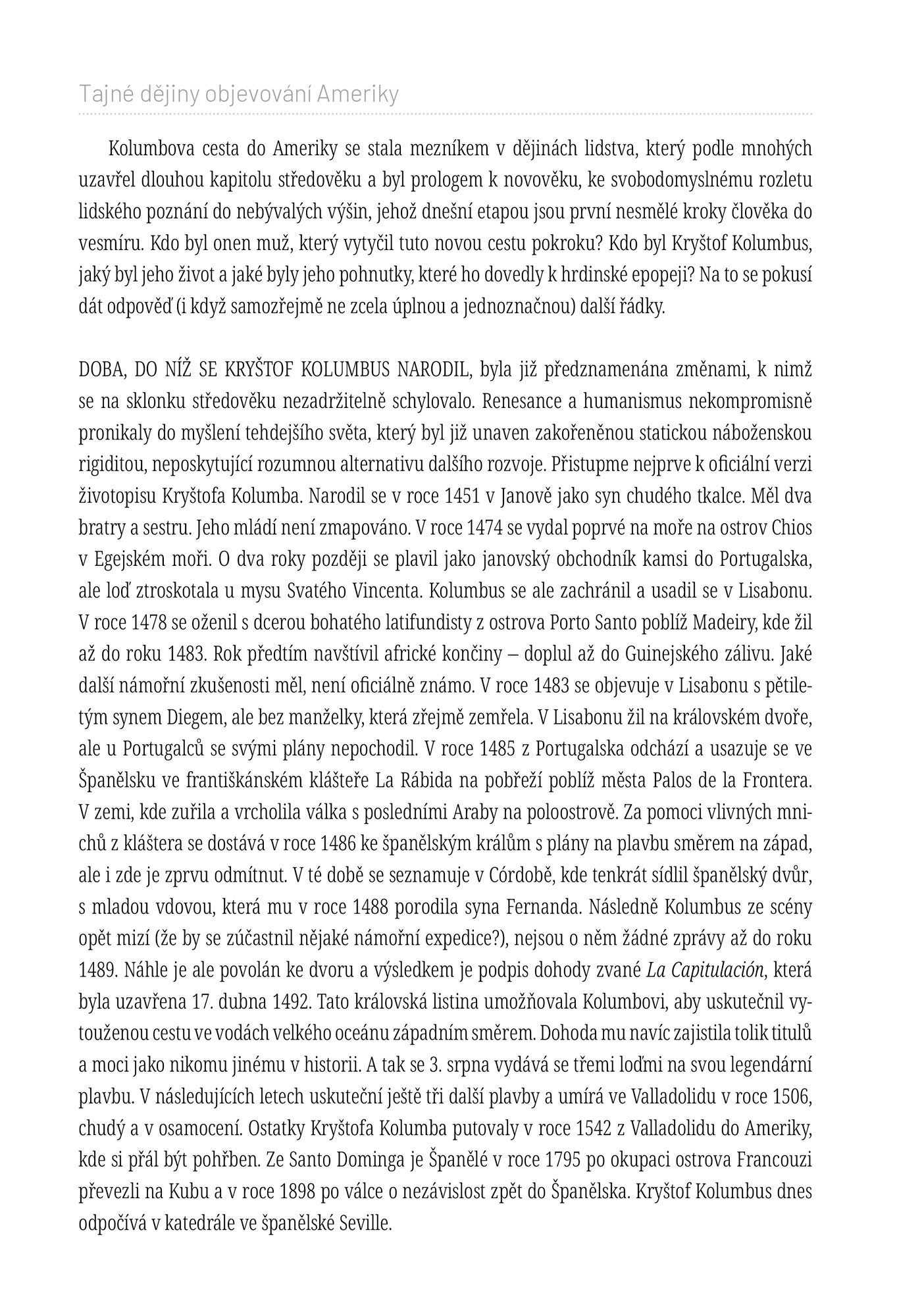 Tajné dějiny objevování Ameriky