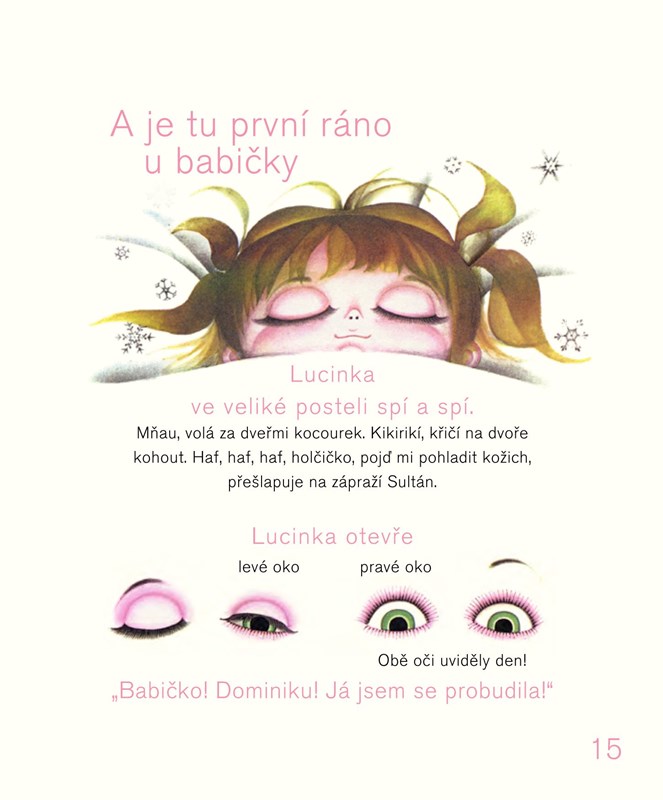 Zimní knížka pro Lucinku