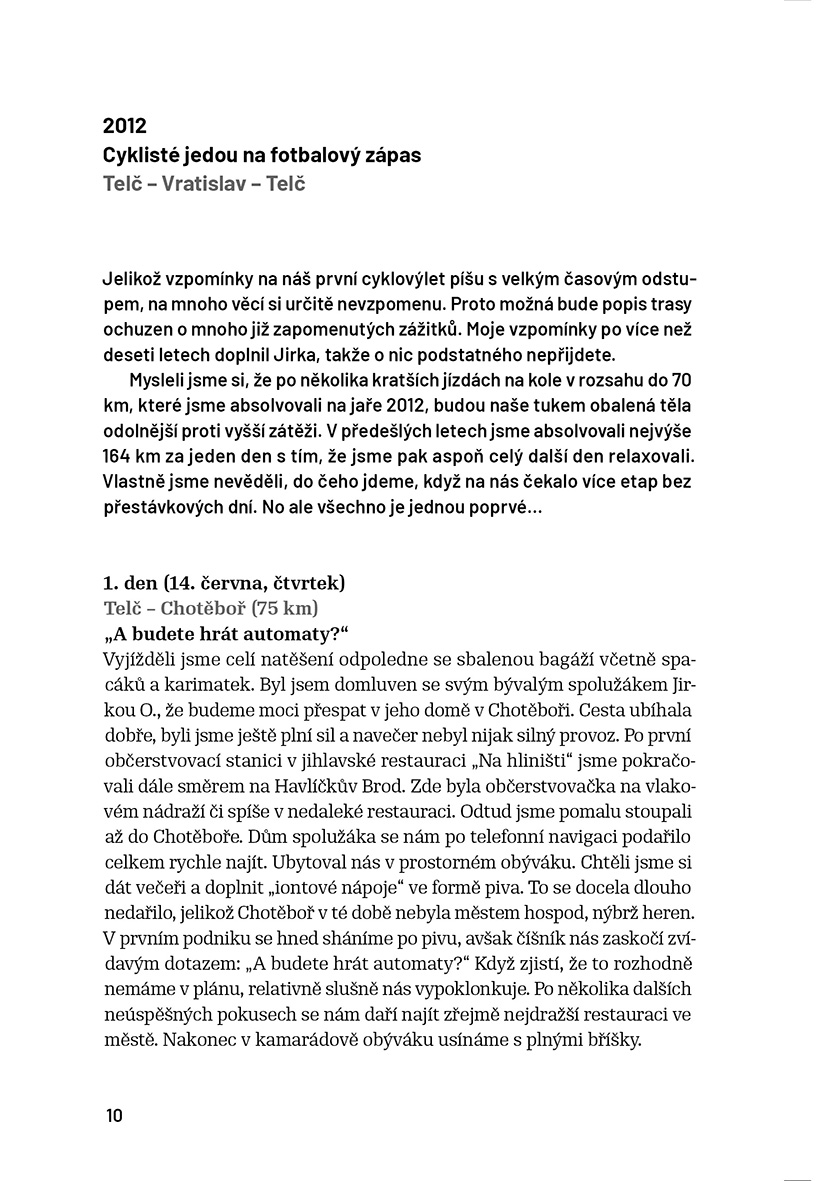 Z Vysočiny na kolech Evropou
