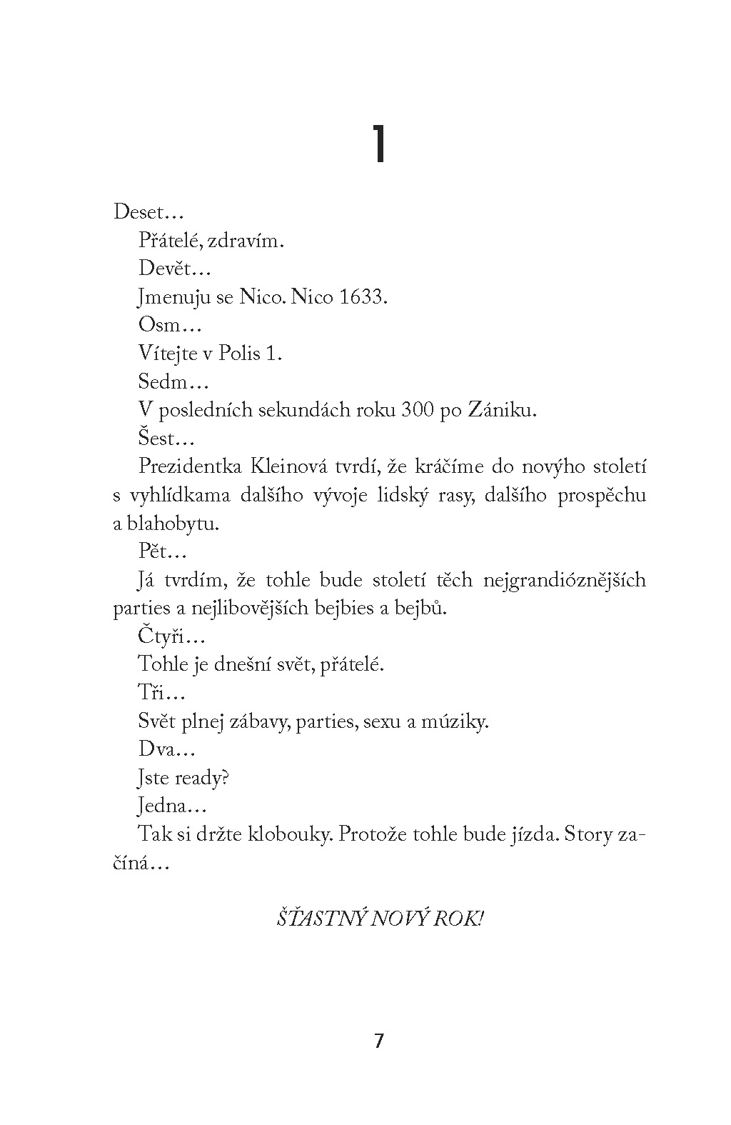 Poslední člověk na planetě Zemi