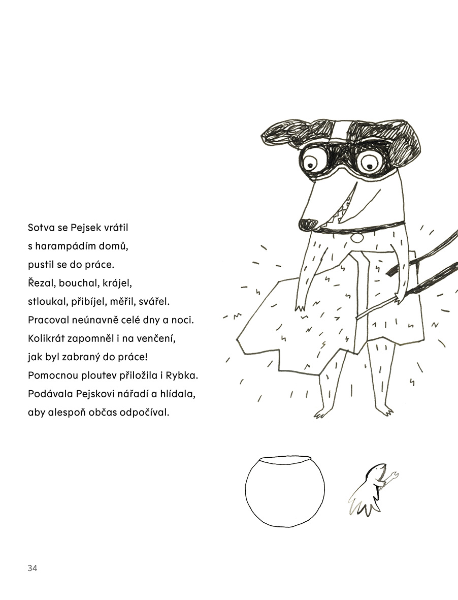 Pejsek a cesta na Měsíc