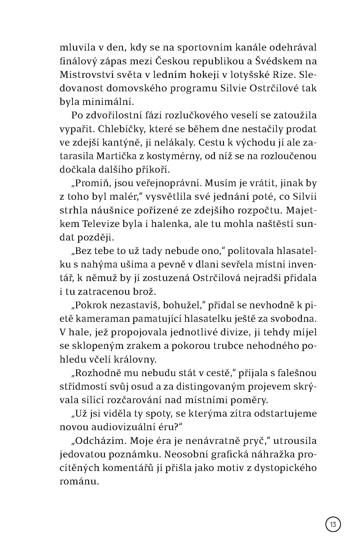 Mimo provoz