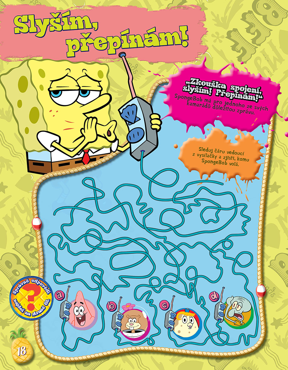 SpongeBob - Knížka na celý rok