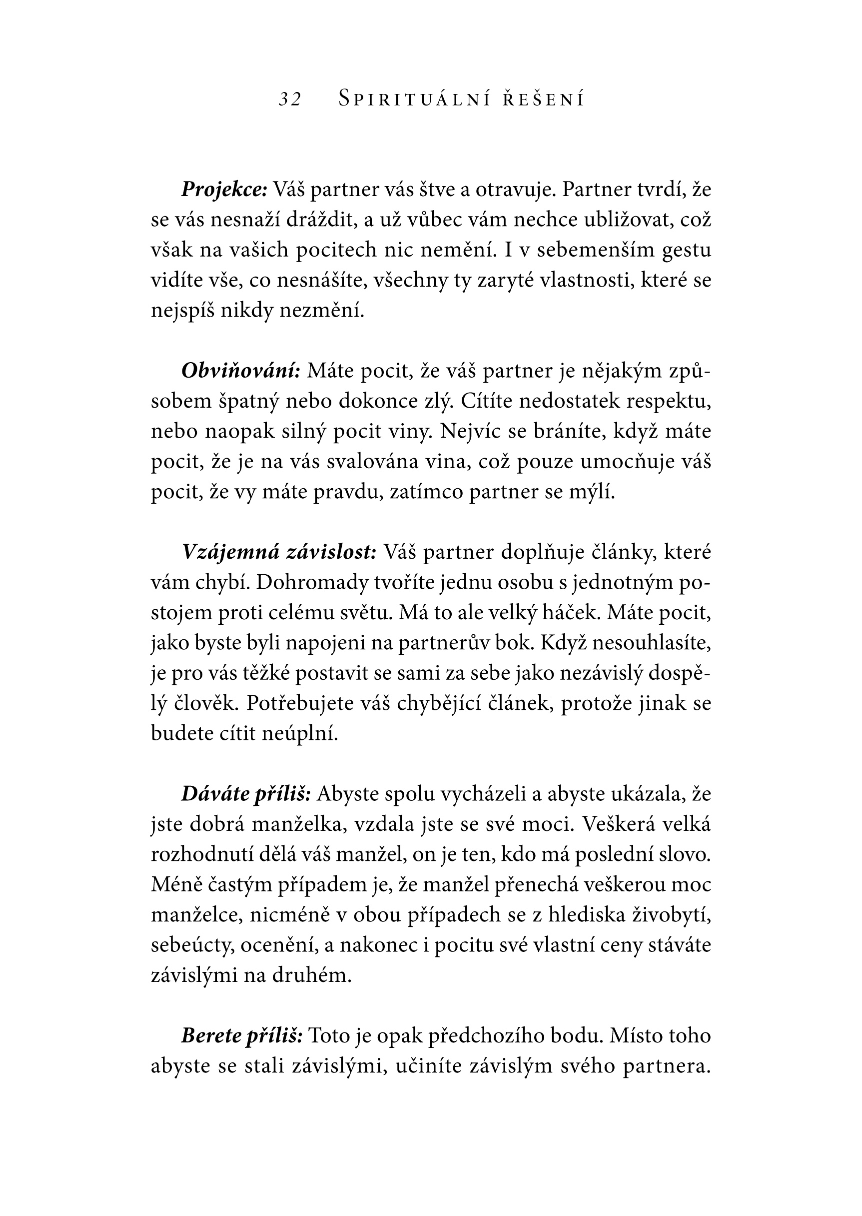 Spirituální řešení
