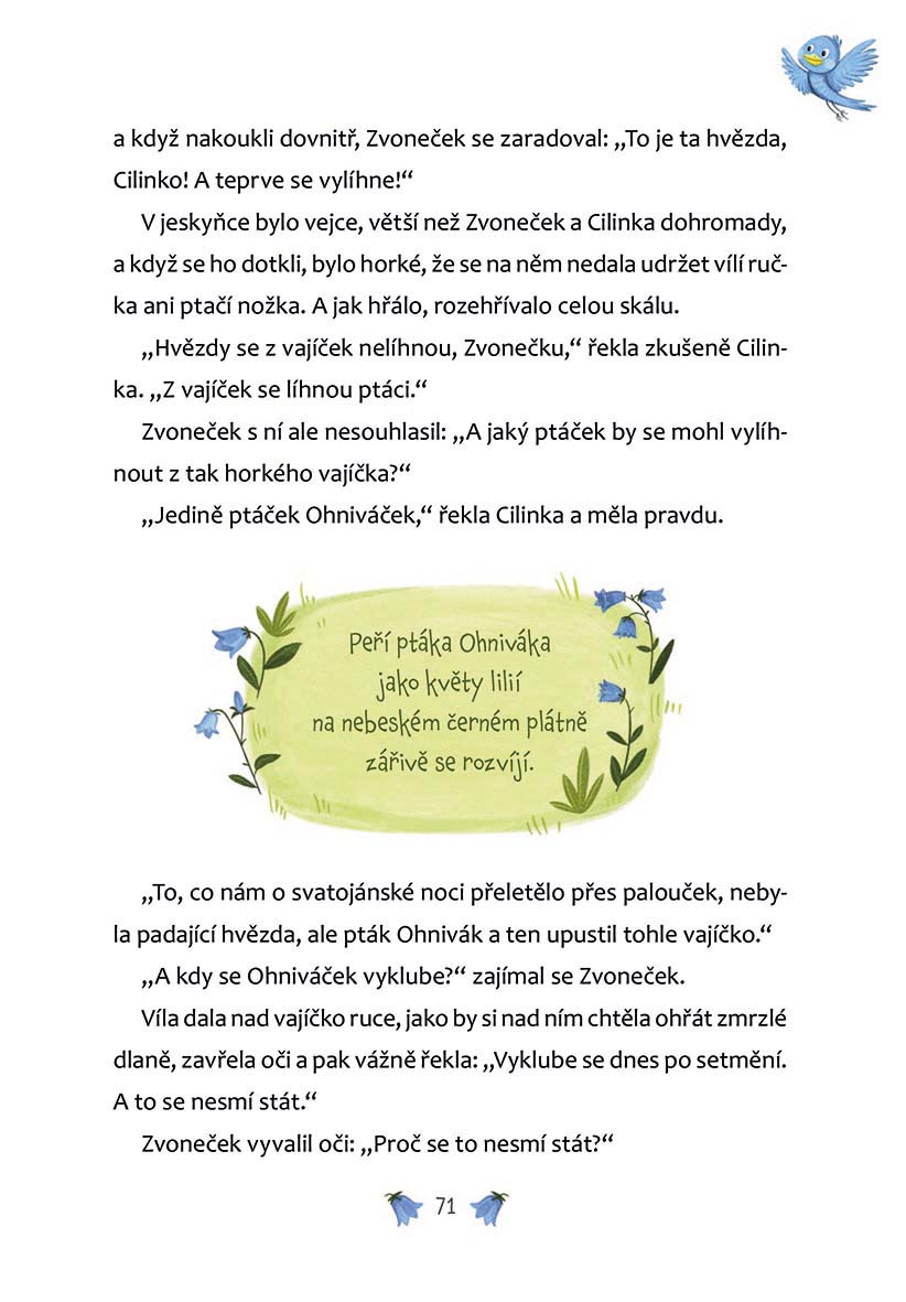 O modrém ptáčkovi