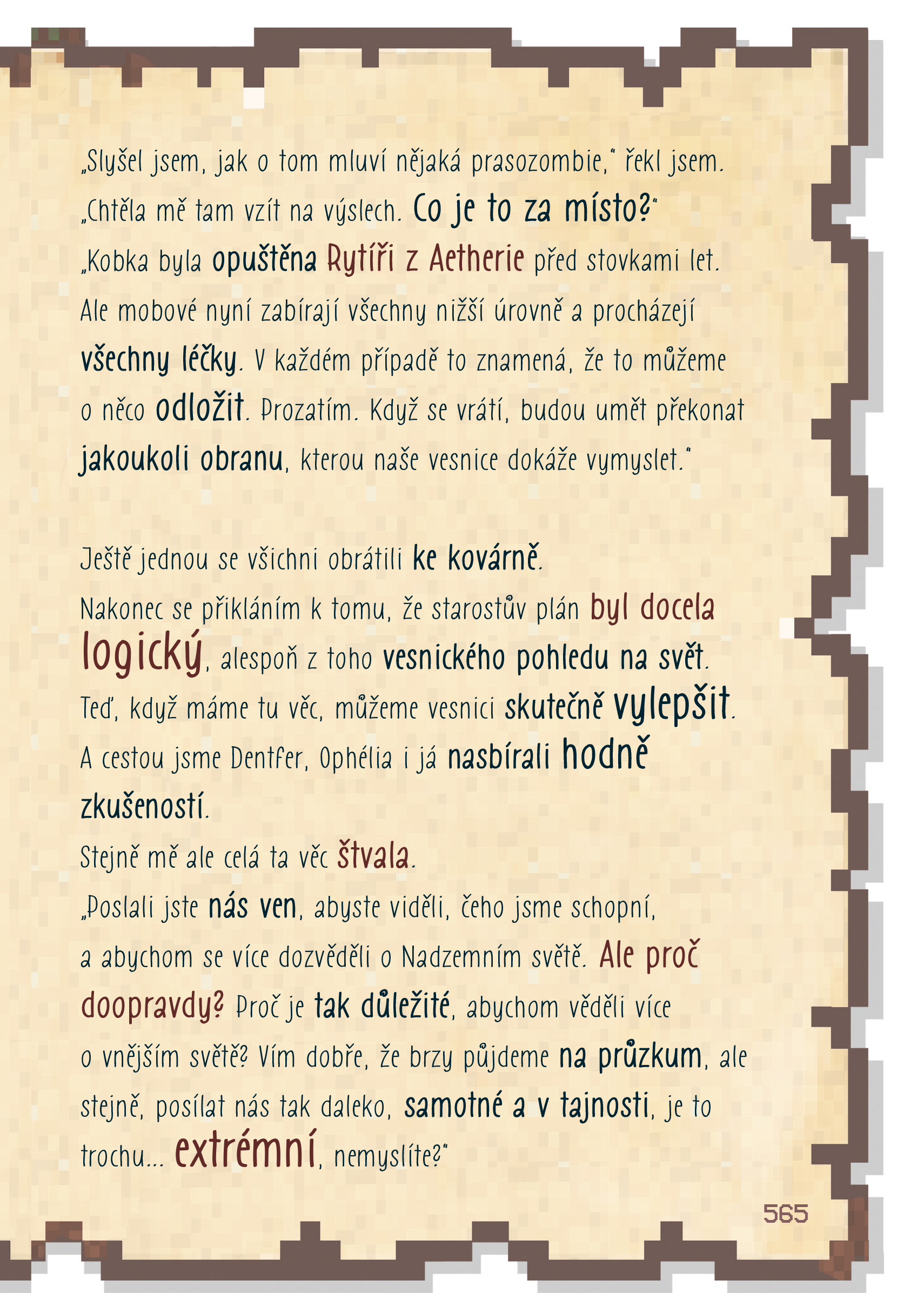 Deník malého Minecrafťáka komplet 2