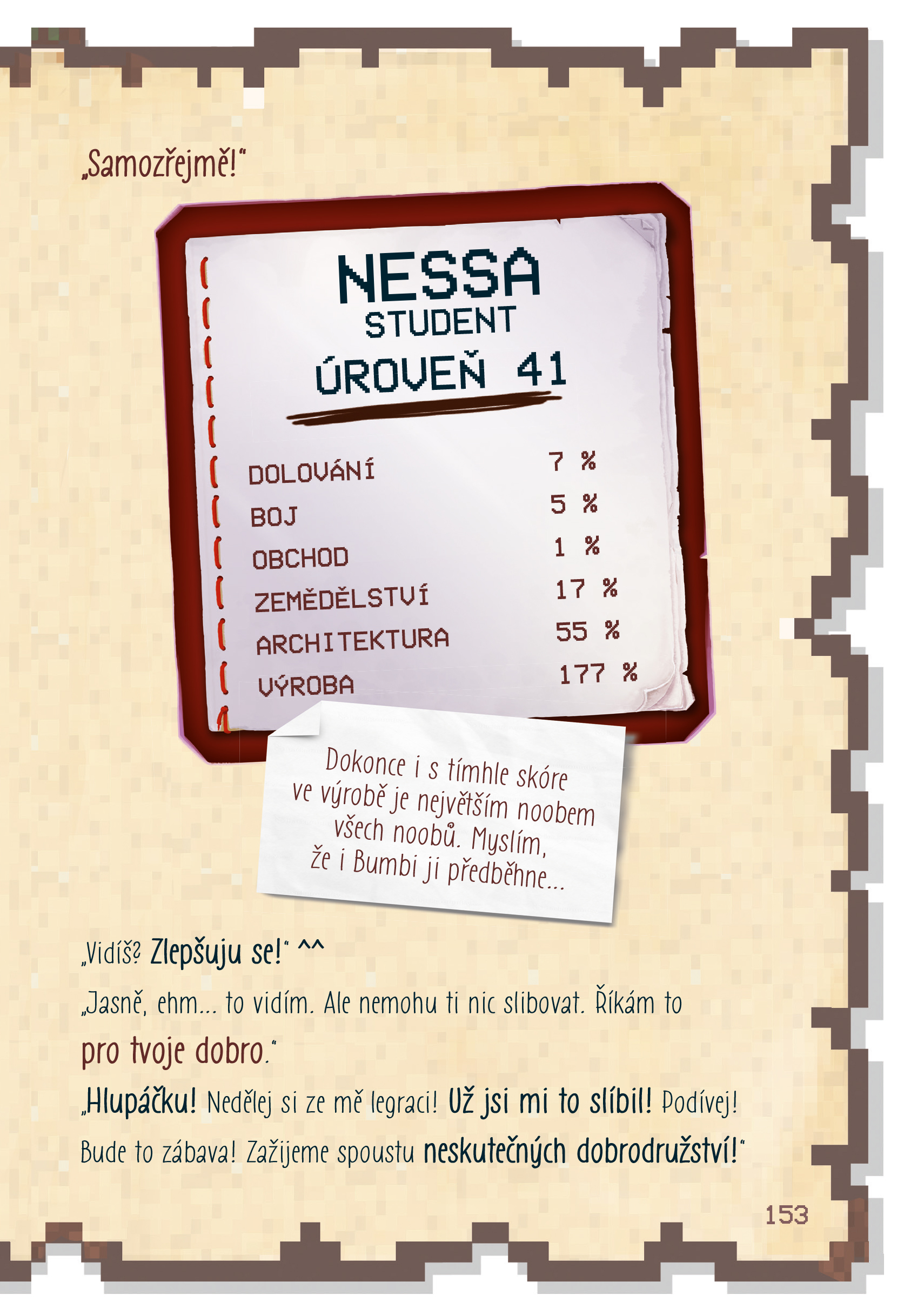 Deník malého Minecrafťáka komplet 2
