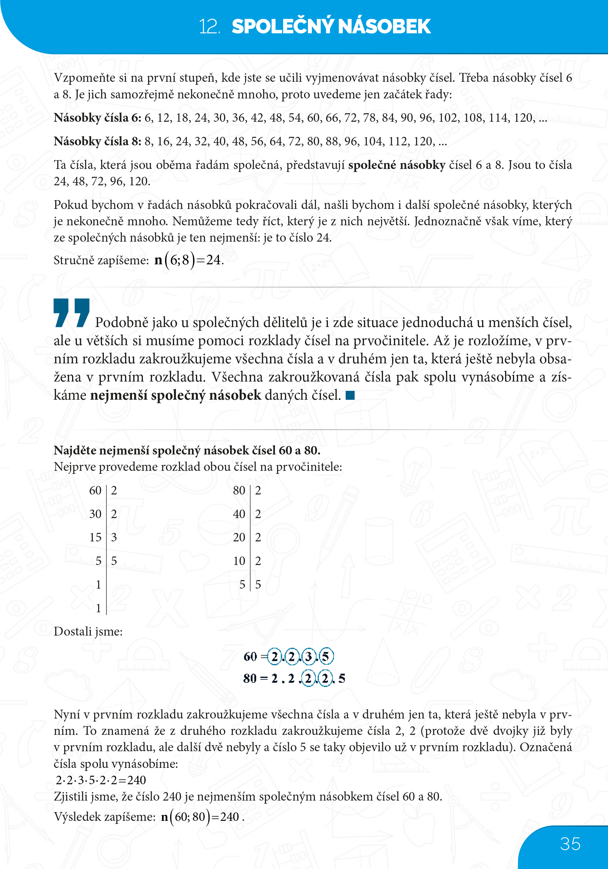 Destrukční učebnice matematiky