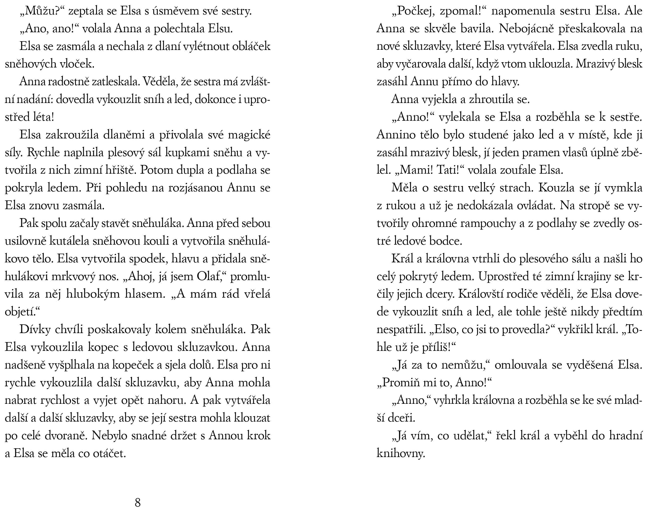 Ledové království - Pohádkový román