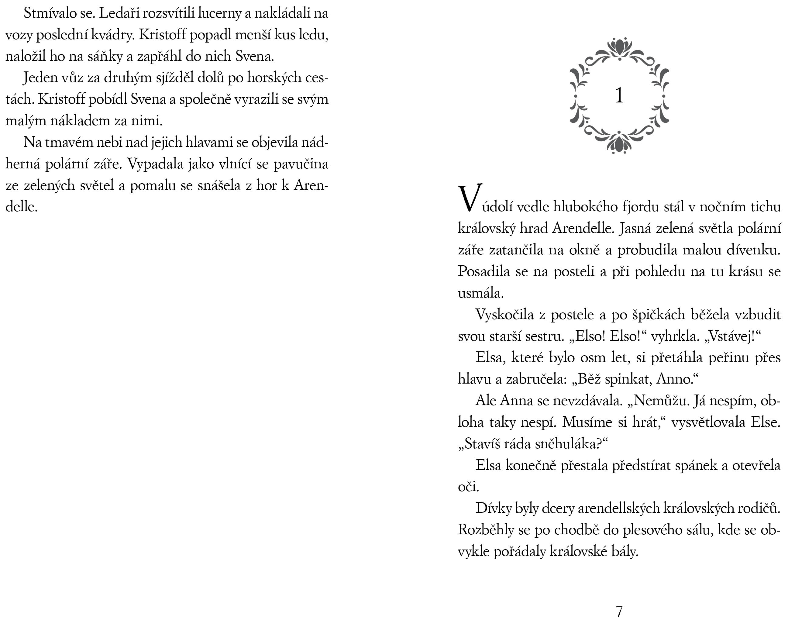 Ledové království - Pohádkový román