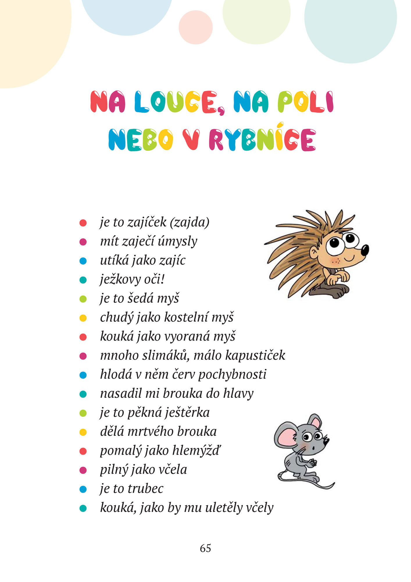 Vyprávěnky o zvířátkách