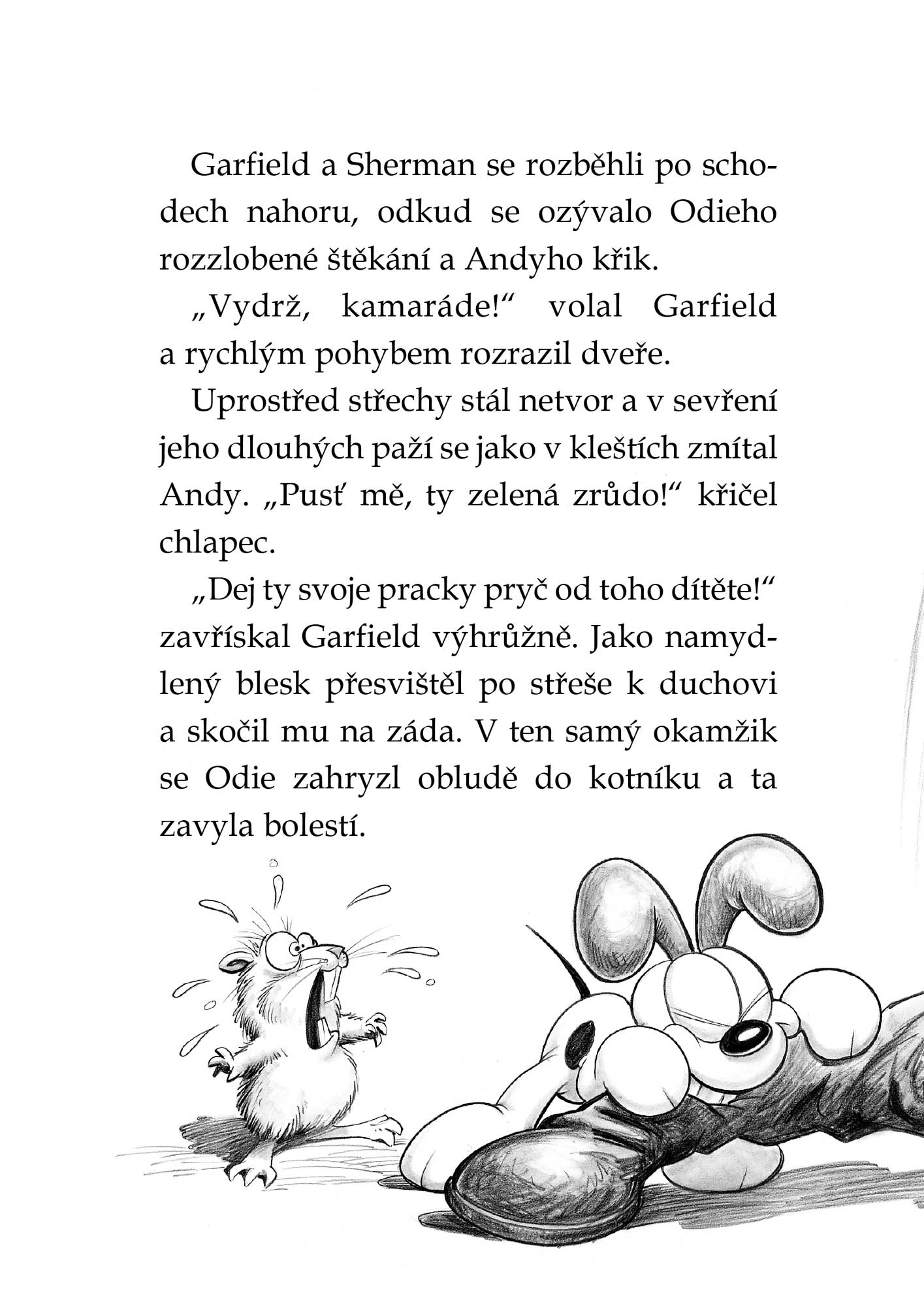 Garfield a školní duch