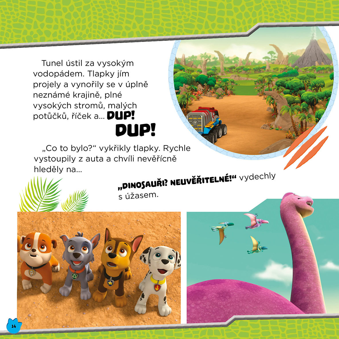 Tlapková patrola - Dobrodružství s dinosaury