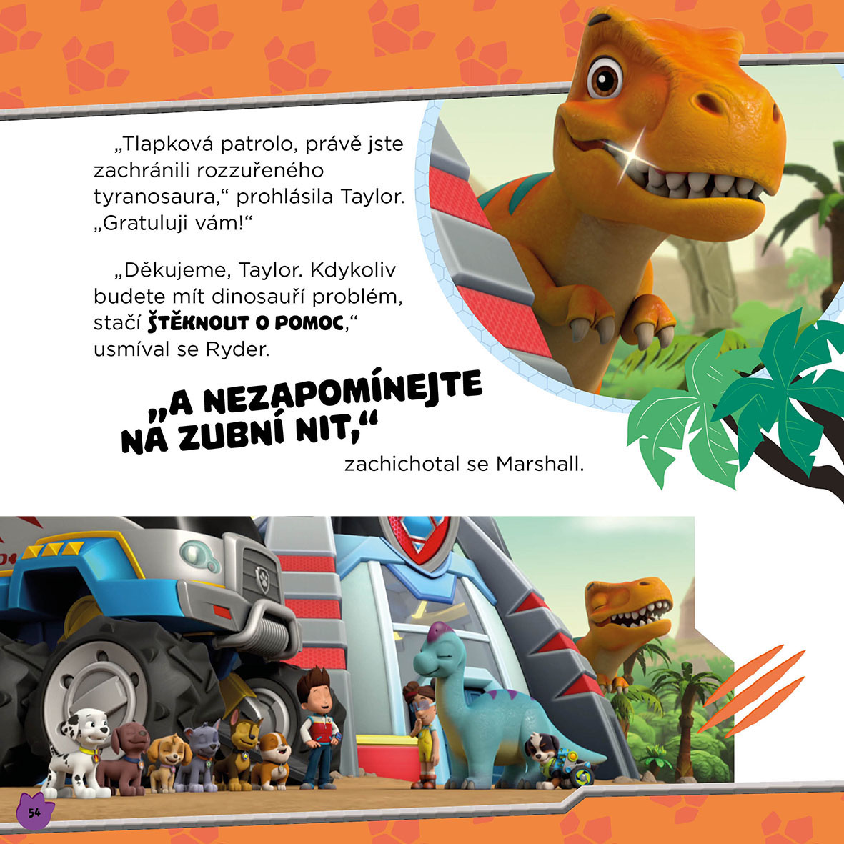 Tlapková patrola - Dobrodružství s dinosaury