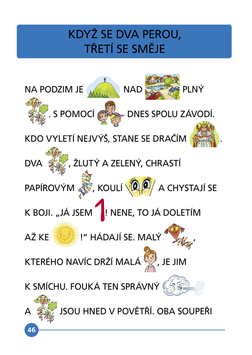 Čteme s obrázky - Nejznámější přísloví