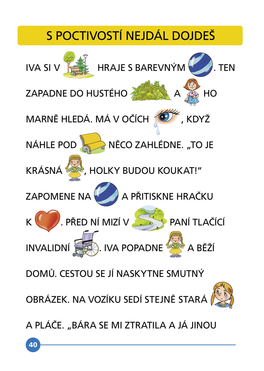 Čteme s obrázky - Nejznámější přísloví