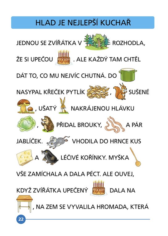 Čteme s obrázky - Nejznámější přísloví