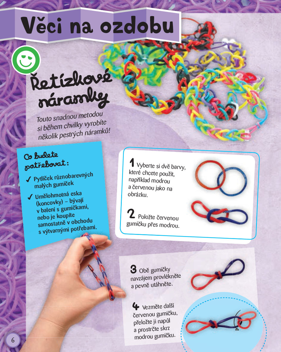 Gumičková mánie - Zábava, návody, nápady, fakta!