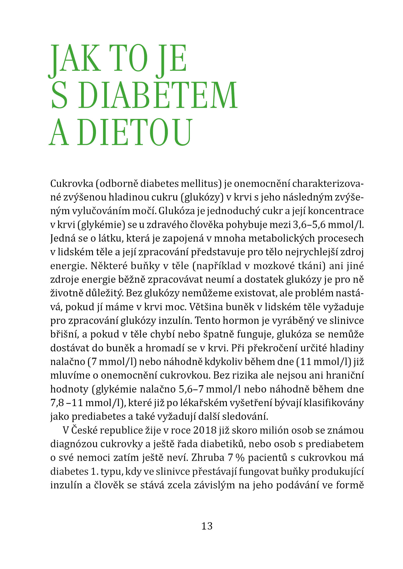 Malá diabetická kuchařka 