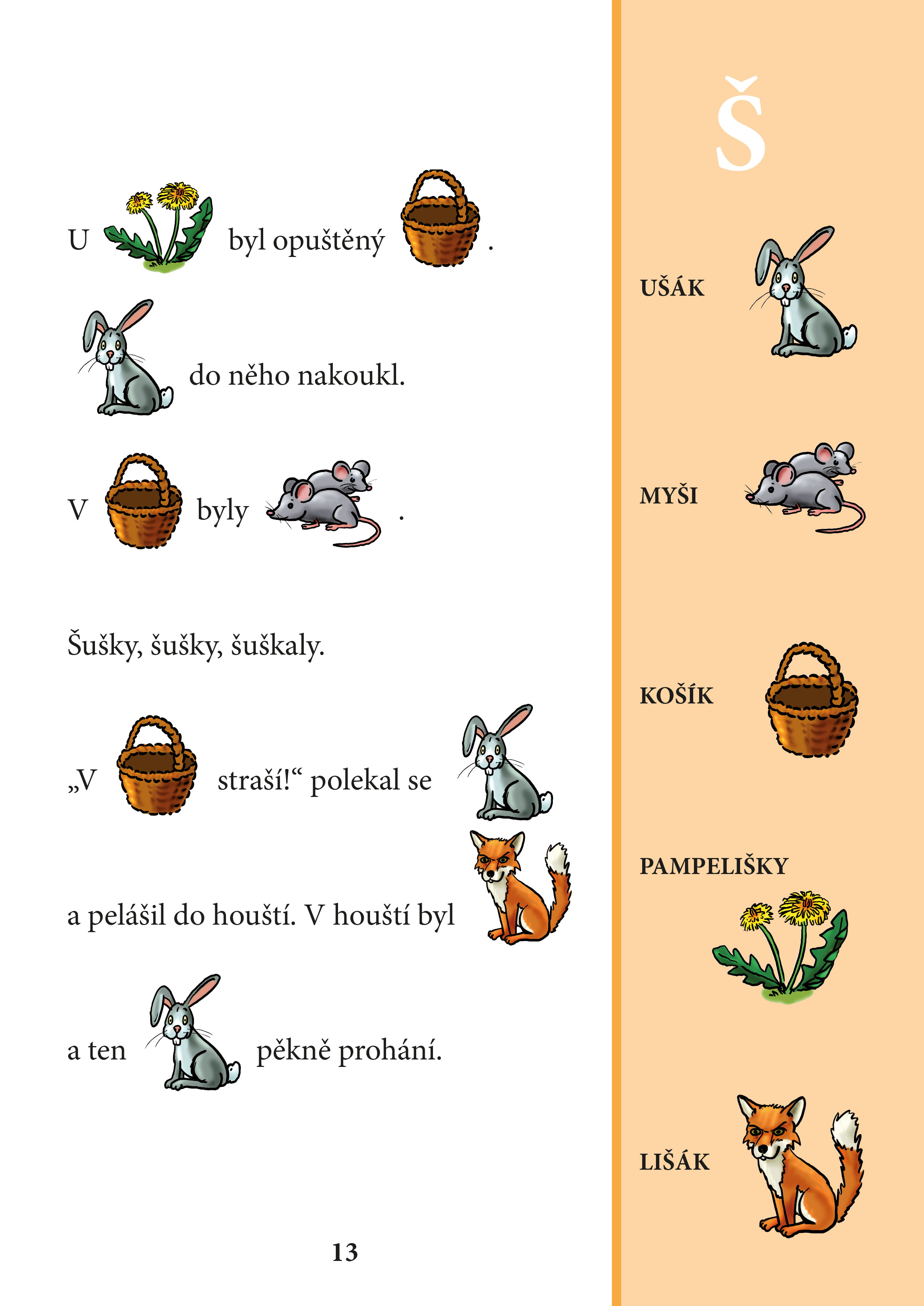 Logopedické pexeso a obrázkové čtení C-S-Z-Č-Š-Ž