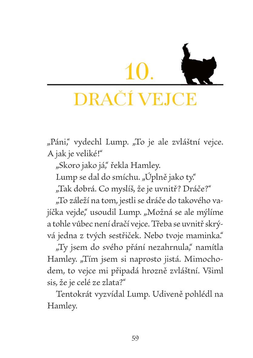 Kočička Hamley a dračí mládě