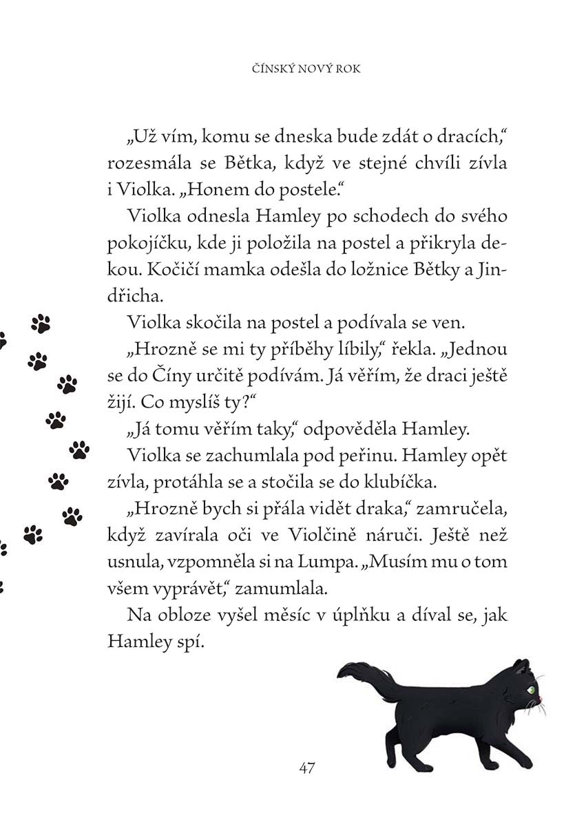 Kočička Hamley a dračí mládě