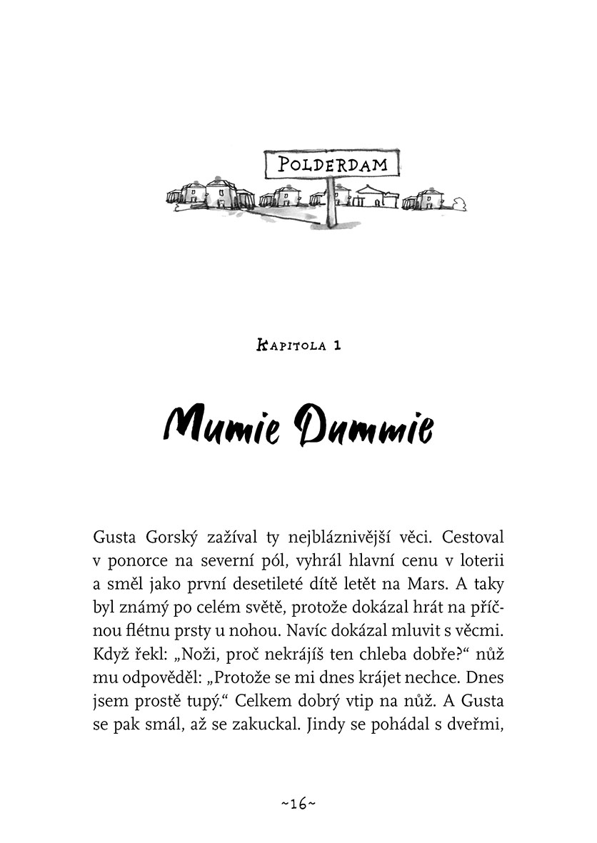Mumie Dummie a zlatý skarabeus