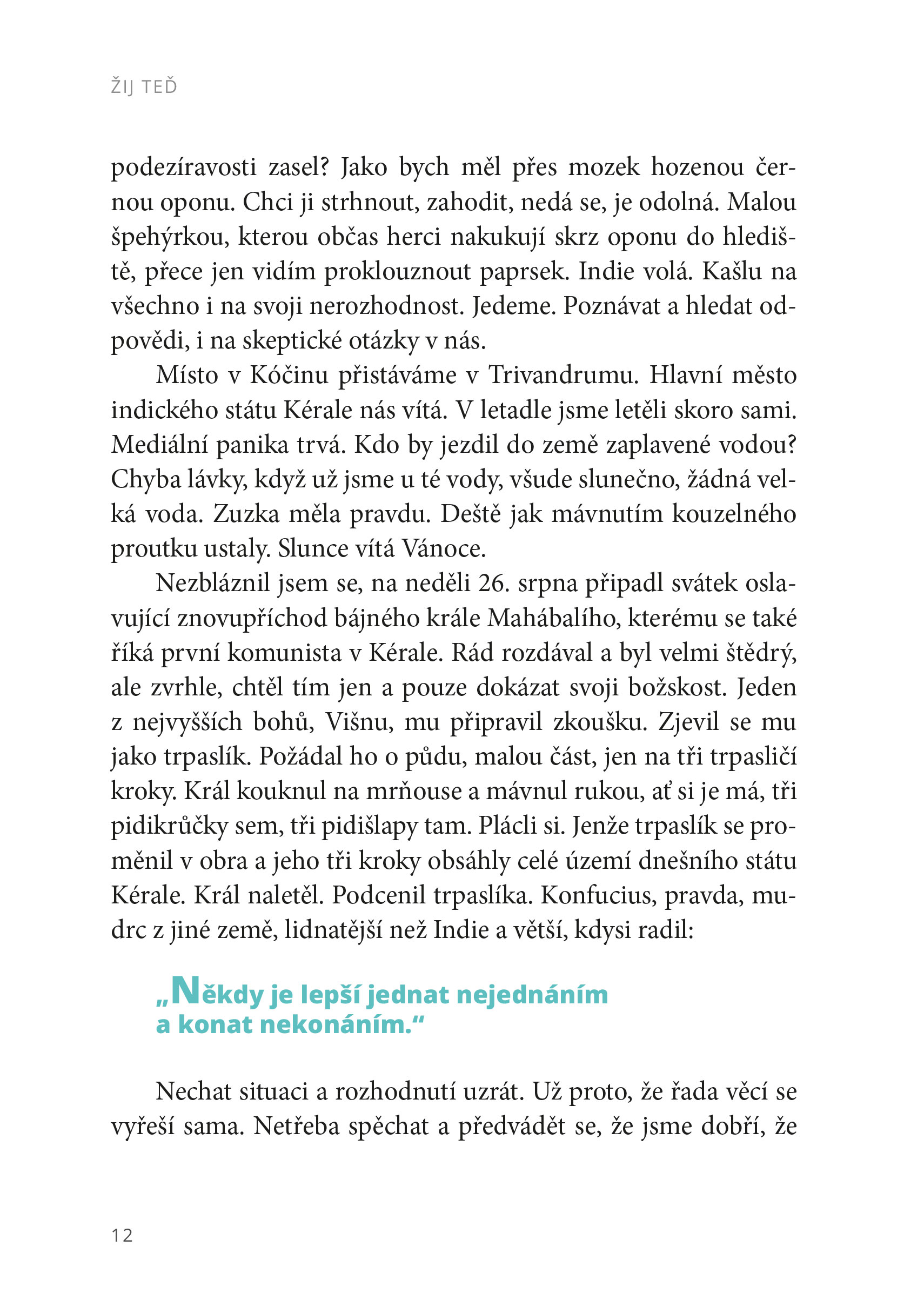 Karel Voříšek: Žij teď 