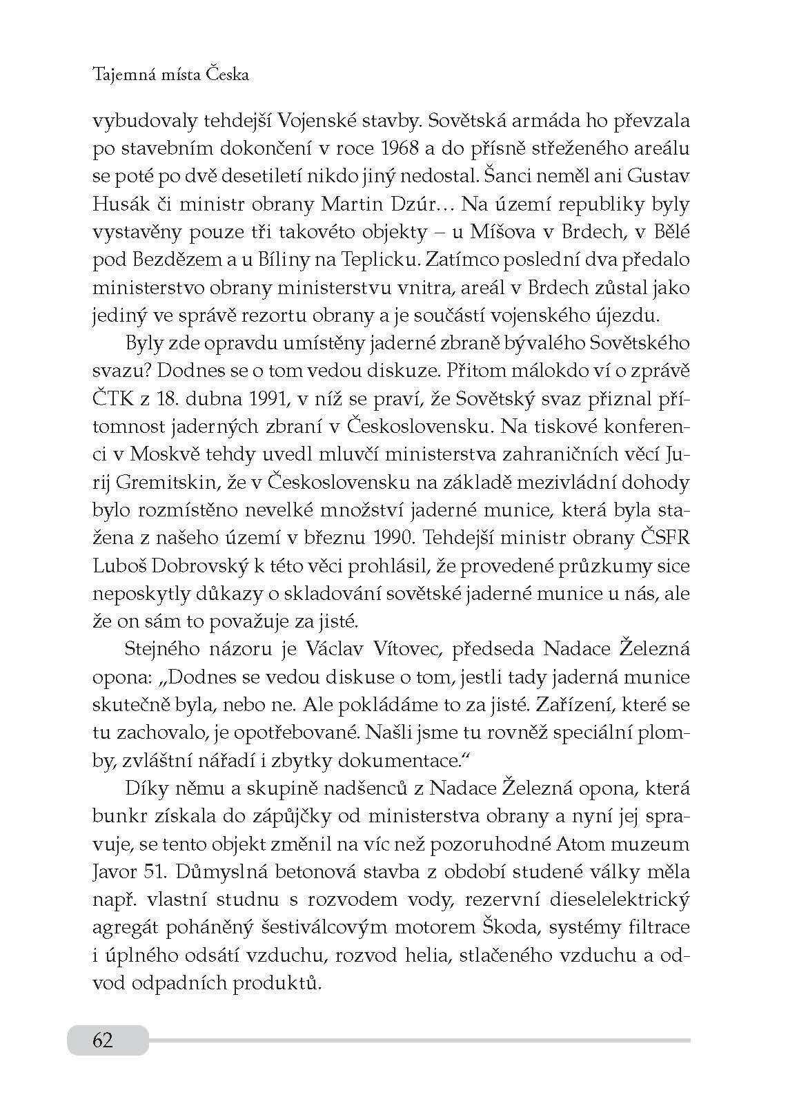 Tajuplná místa Česka