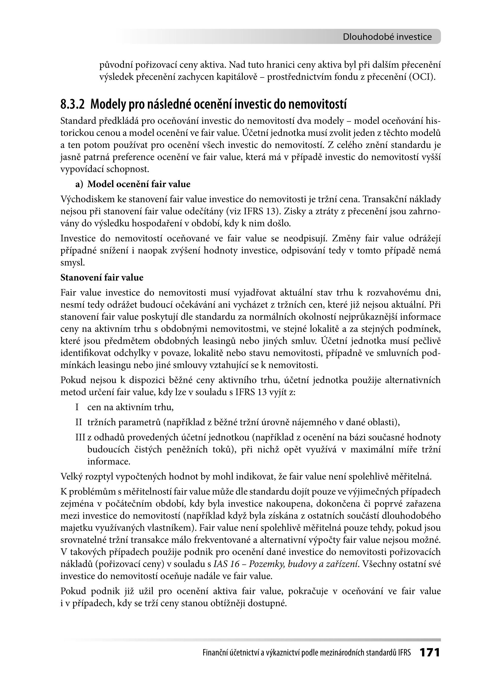 Finanční účetnictví a výkaznictví podle mezinárodních standardů IFRS