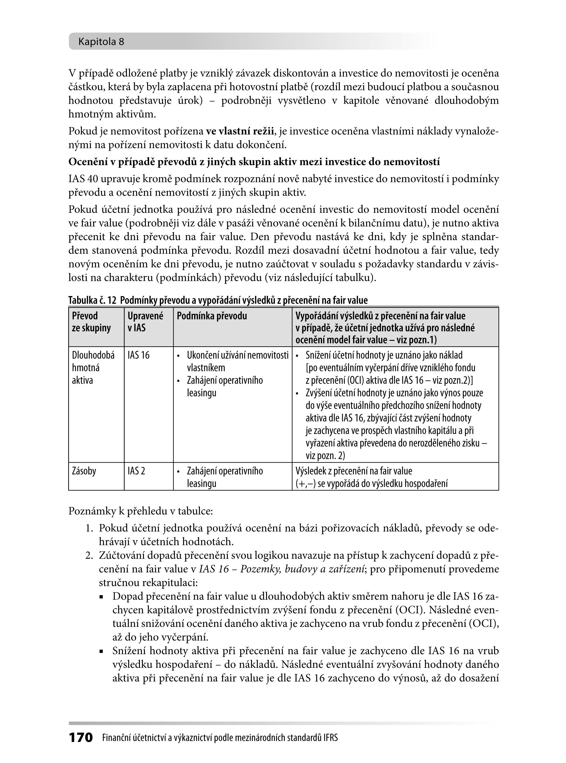 Finanční účetnictví a výkaznictví podle mezinárodních standardů IFRS