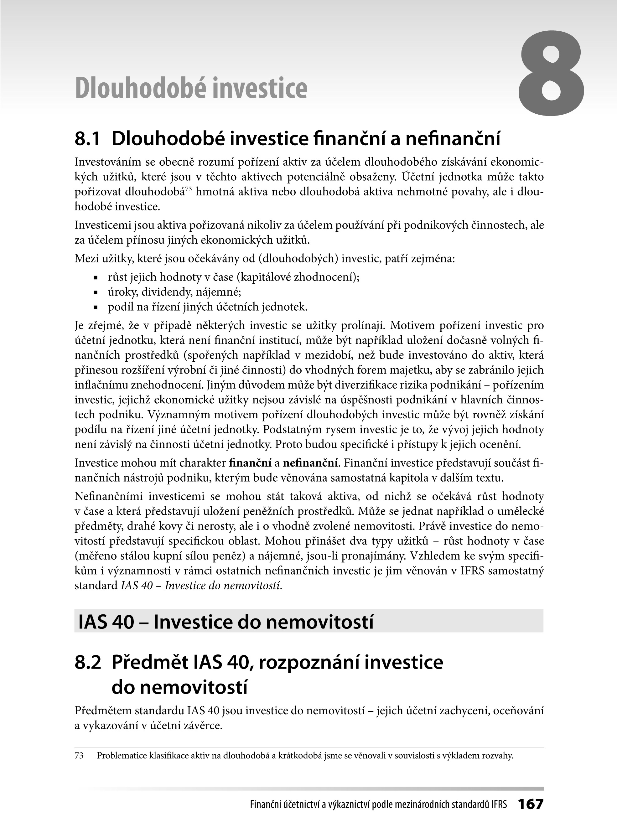 Finanční účetnictví a výkaznictví podle mezinárodních standardů IFRS