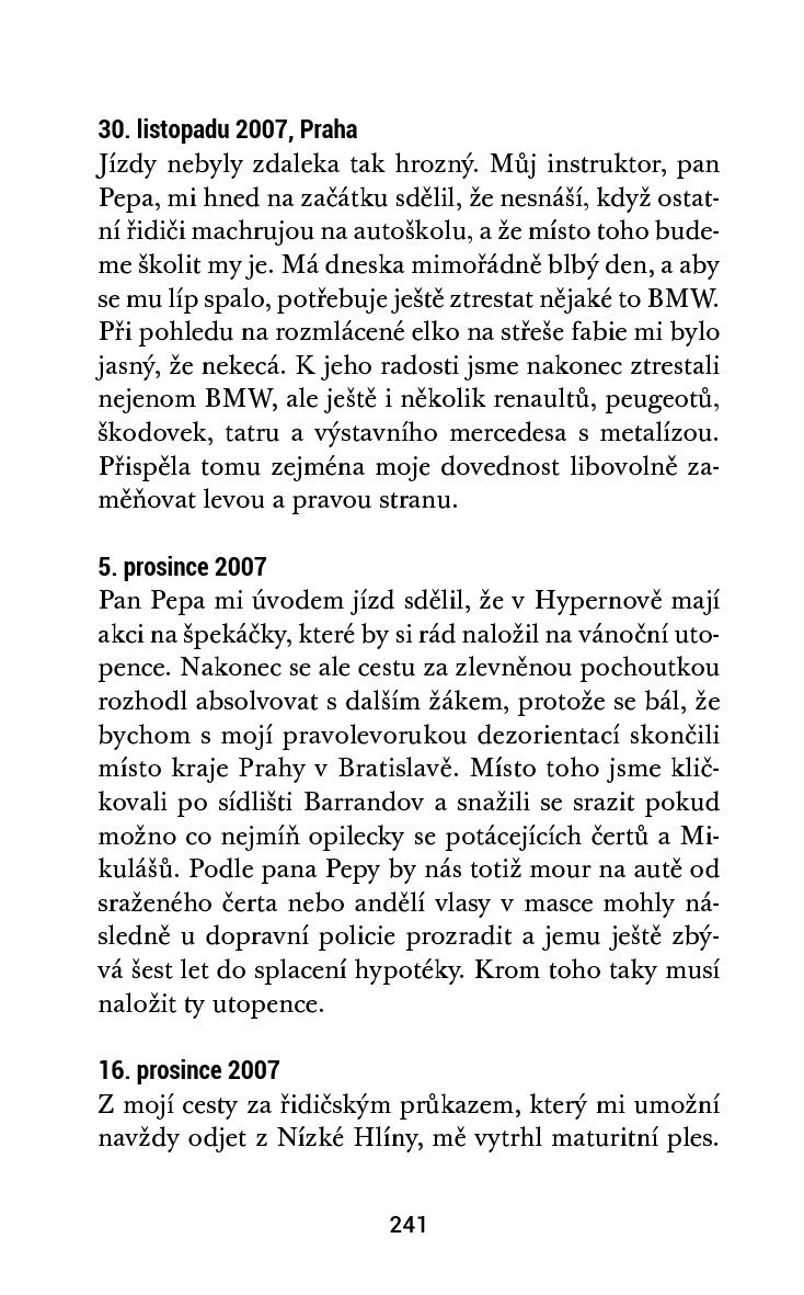 Příliš vysoká očekávání