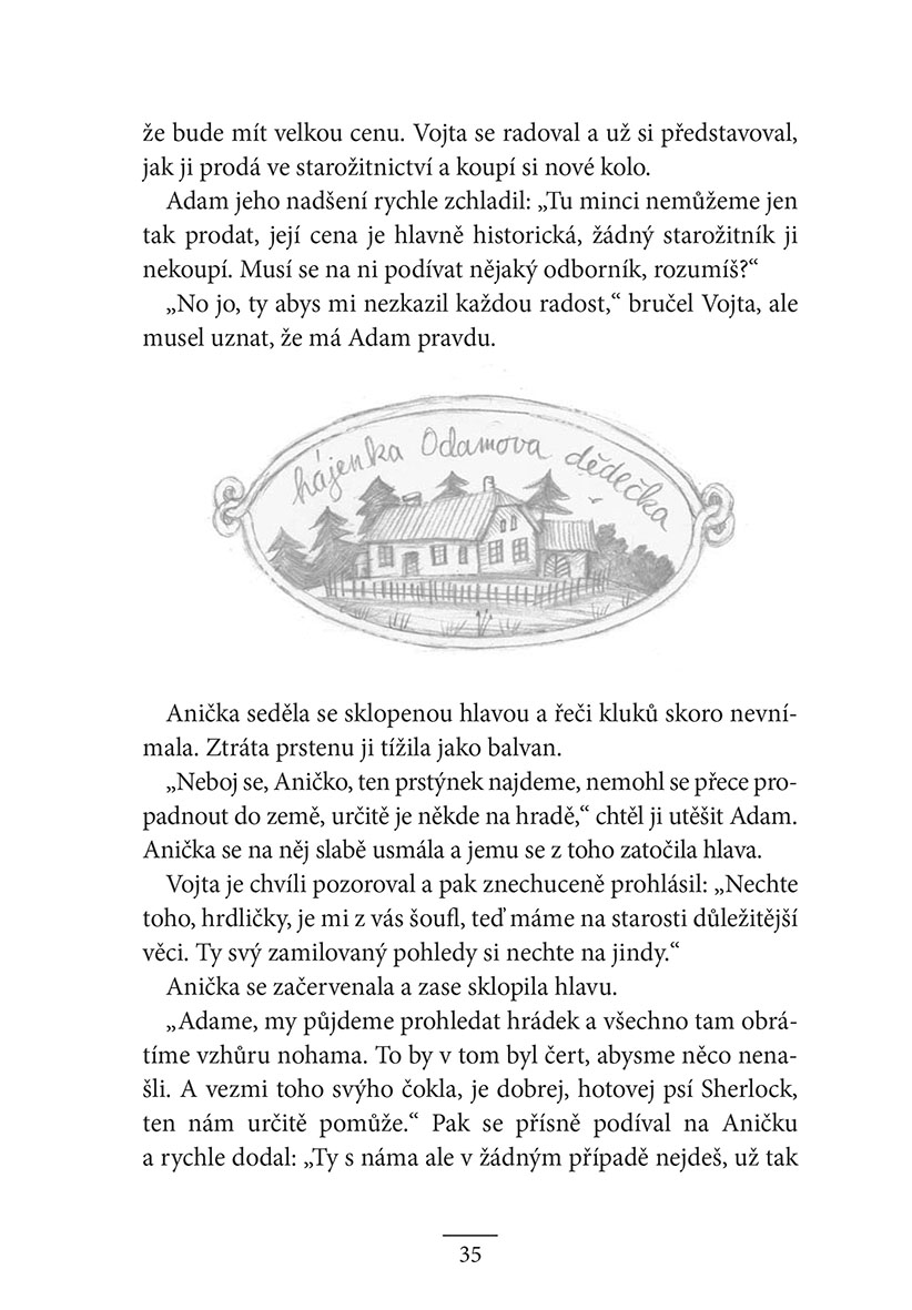 Adam a tajemství Těžkovského hrádku