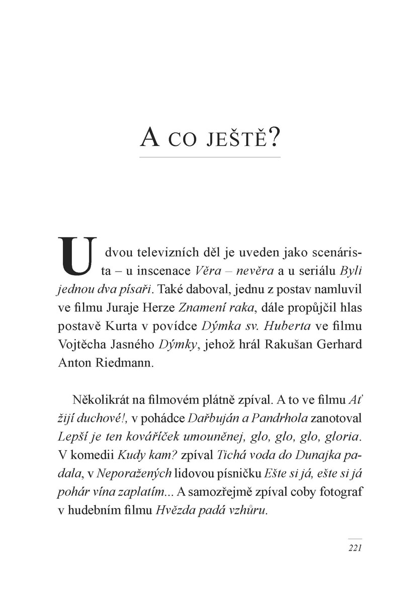 Jiří Sovák osobně