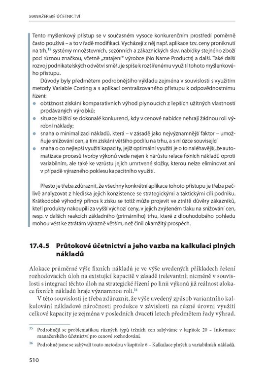 Manažerské účetnictví