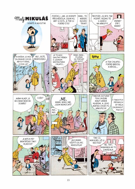 Malý Mikuláš: původní komiks