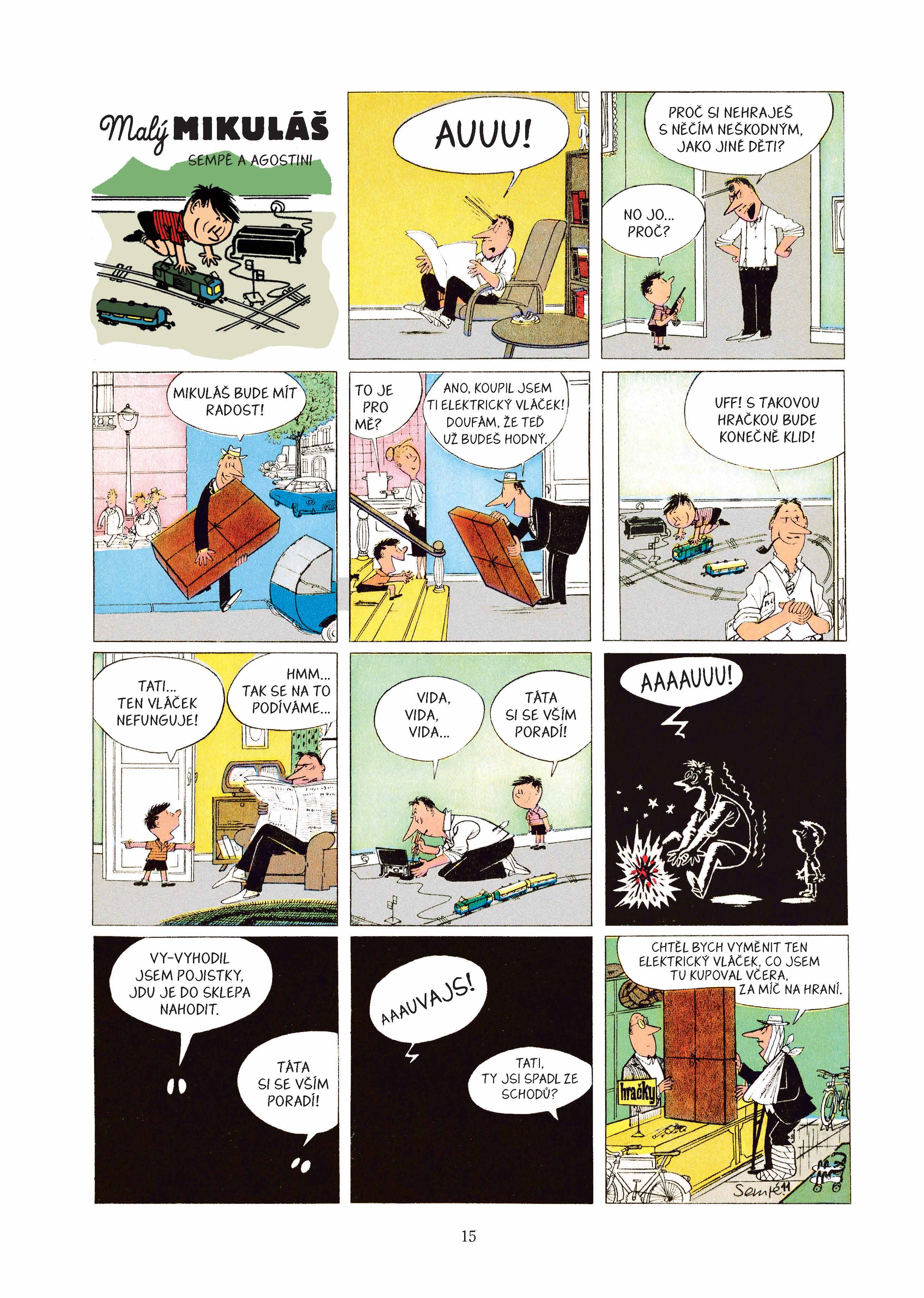 Malý Mikuláš: původní komiks