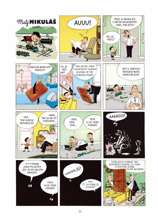Malý Mikuláš: původní komiks