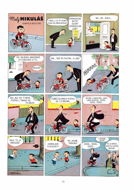 Malý Mikuláš: původní komiks