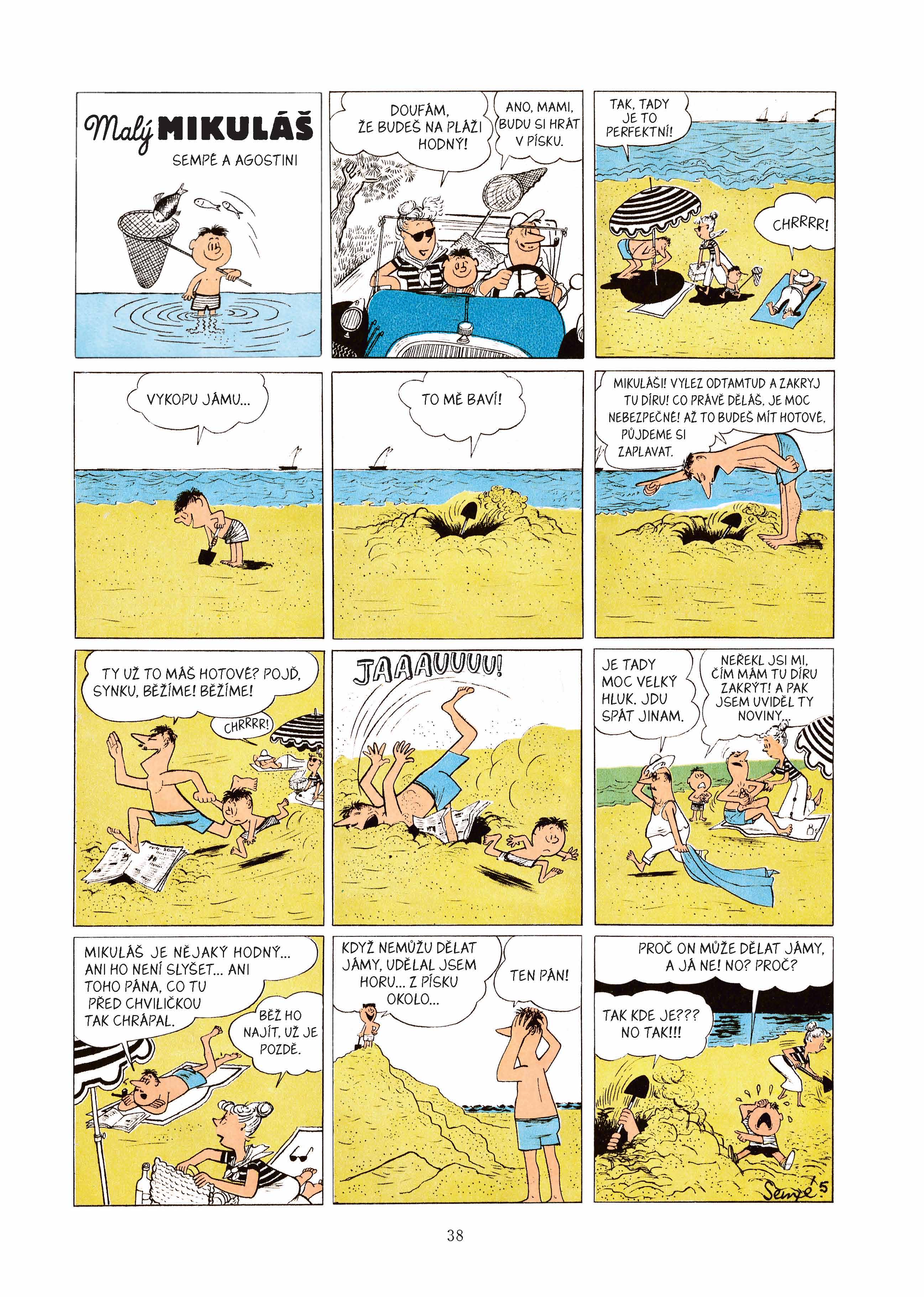 Malý Mikuláš: původní komiks