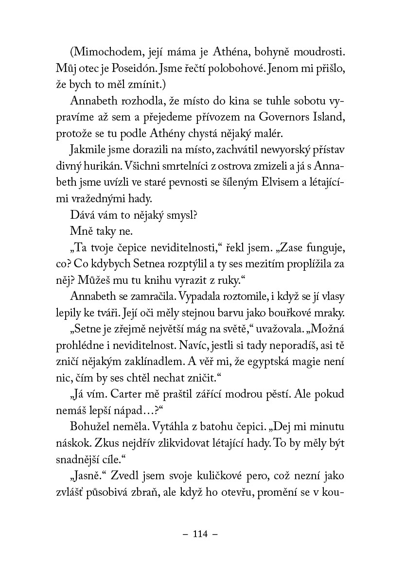 Percy Jackson a egyptští mágové