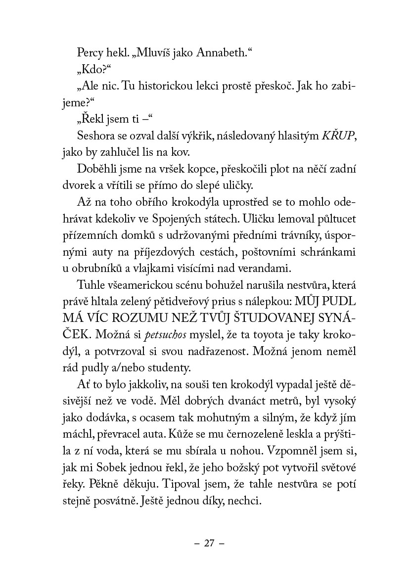 Percy Jackson a egyptští mágové