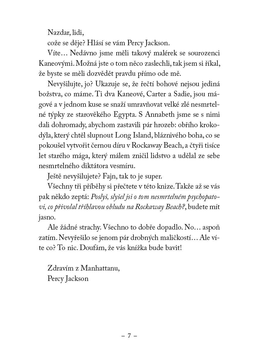 Percy Jackson a egyptští mágové