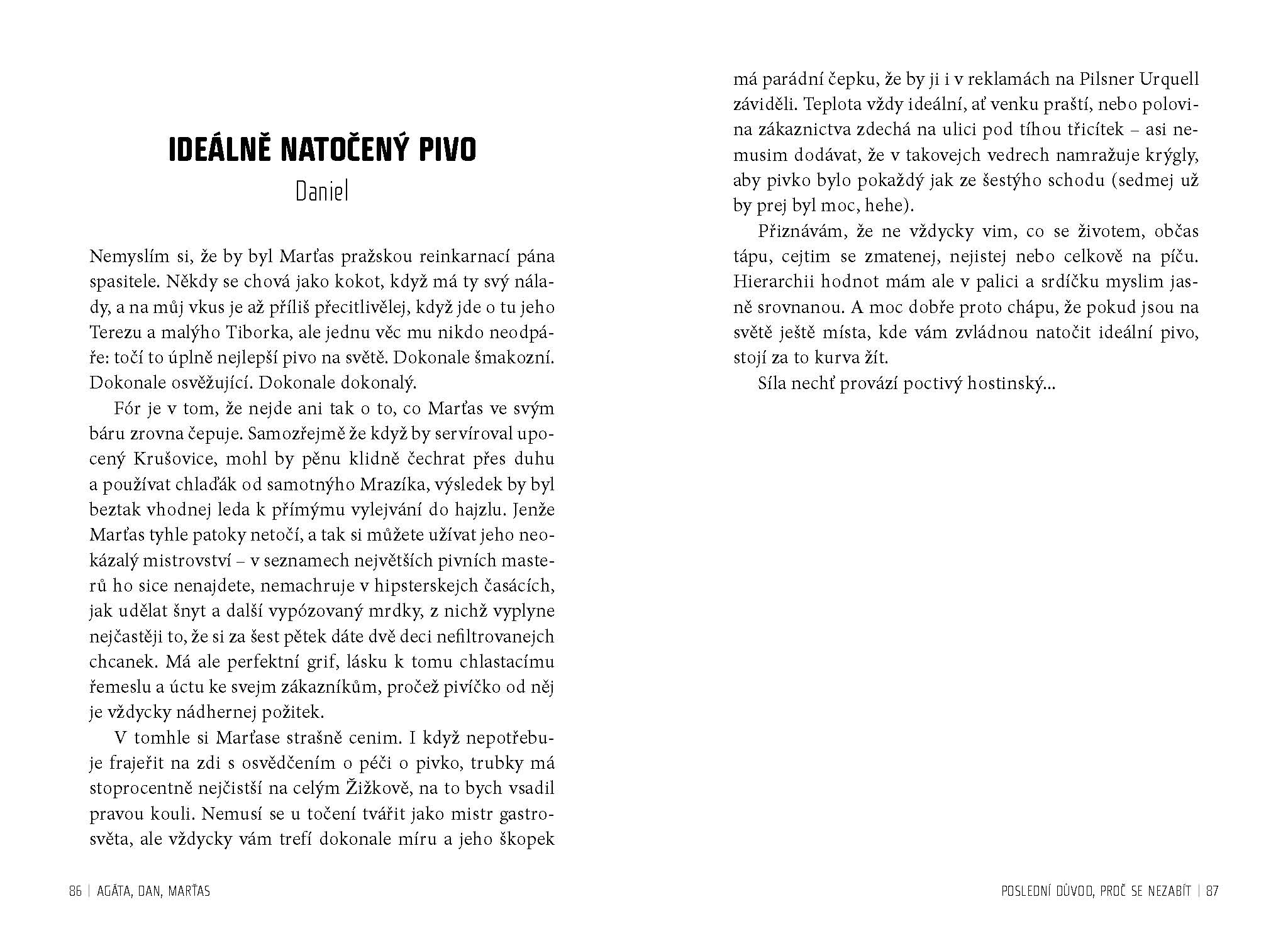 Poslední důvod, proč se nezabít