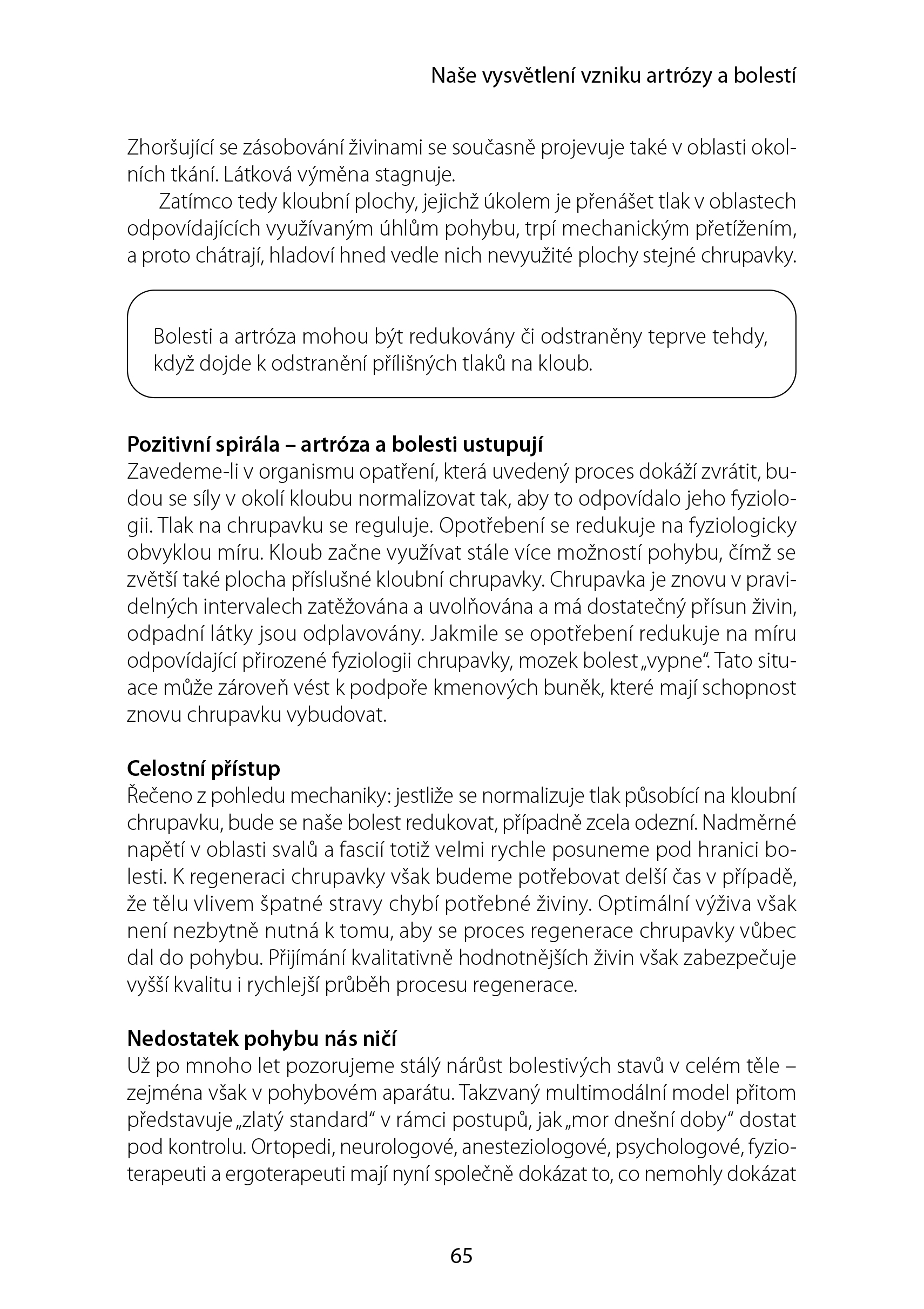 Skoncujte s artrózou